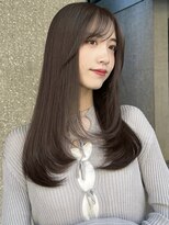 ローネス(LONESS)&nbsp;ワンカールで簡単レイヤーカットと透明感のあるグレーベージュ