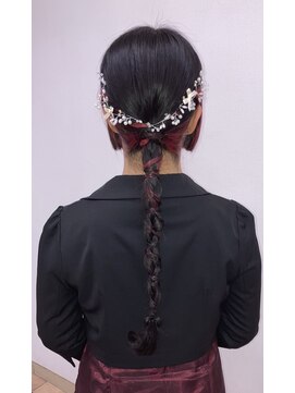 タイト編みおろし