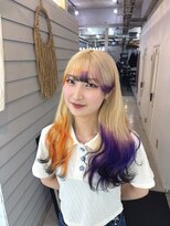 ジゼル 小倉(GiseL)&nbsp;ブロンドデザインカラー/かじ/レイヤー/ブリーチ