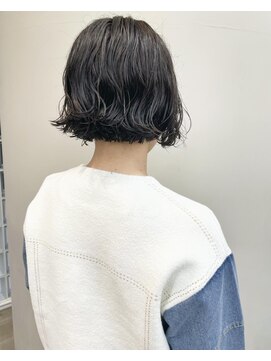 ヨーク(yoke) ボブパーマ/ショートボブパーマ/オリーブカラー