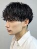 メンズカット【ショートスタイル】＋特殊デザインパーマ 【MEN'S】