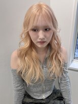 ユーフォリア 新宿通り(Euphoria)&nbsp;淡いorange^_^blondeに落ちます♪