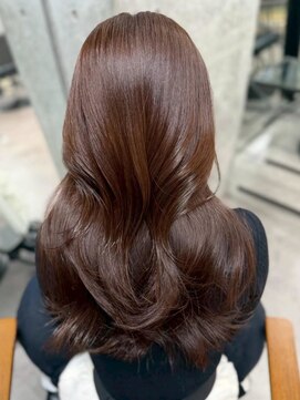 ルート 南堀江(route) 抜け感たっぷり/韓国風くびれロング/ラフウェーブ/ヨシンモリ