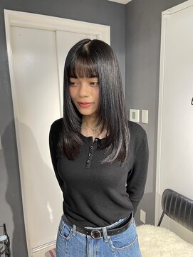 ソワンドゥブレスシエン 堀江店(soin de brace CIEN) 髪質改善ストレート×ナチュラルミディアムレイヤー
