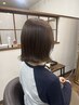 【ダメージレスカラー】カラー+4stトリートメント¥14850→¥13365