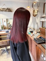 ウツギ(UTSUGI)&nbsp;ブリーチなしカラー★レッドブラウン