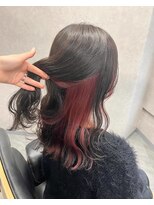 グロウ レランテ(GLOW lelante) 【インナーカラーにおすすめ】カシスピンク×インナーカラー