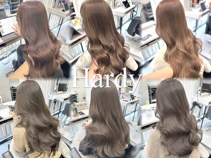 Hardy 天神　ケアブリーチ/ブリーチなしダブルカラー/ハイトーン【ハーディ】の写真