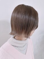 アナザヘアー なんば 高島屋前店(ANAZA hair)&nbsp;切りっぱなしボブ♪大人可愛い20代30代40代前下がりショートボブ