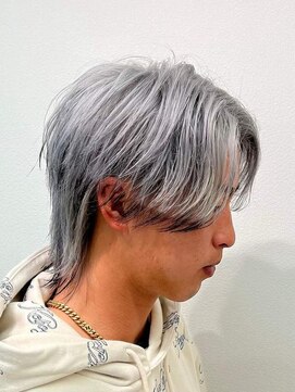グラムテン 西尾店(gram) ブリーチ_メンズハイトーン_エンドカラー_R81017