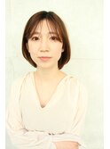【なかじま ひびき】酸熱トリートメント×ショートボブ
