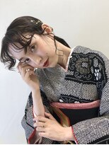 トルネード(TORNADO)&nbsp;卒業式　成人式　振袖　袴　着付け　ヘアセット　金箔ヘア☆