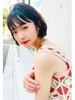 アメリ 新宿(Ameri)&nbsp;Ameri フェミニンボブ×透け感カラー【新宿】