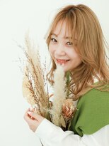 テトテ 天王寺店(tetote)&nbsp;【tetote天王寺】やわらかハイトーンミディ　シースルーバング