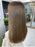 シークレットカラー【パールグリーン】髪質改善カラー