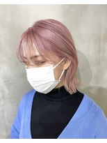 ヲタク(wotaku.)&nbsp;ペールピンクホワイトピンクラベンダートリプルカラーブリーチ