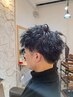 【メンズ】カット＋スパイラルパーマ　￥13,750