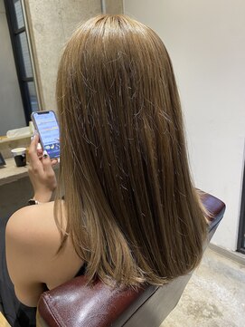 エイト 上野店(EIGHT ueno) ミルクティーベージュ