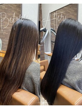 ルスリー 大分店(Lsurii) 髪質改善カラー