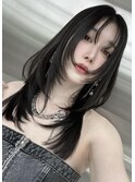 ワンホンヘア/韓国ヘア/ウルフ/前髪[レイヤーカット/渋谷