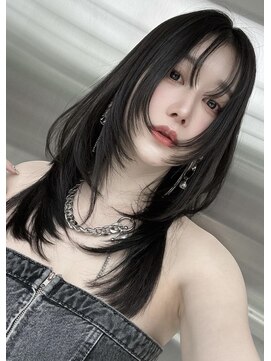 レディアル 渋谷(REDEAL) ワンホンヘア/韓国ヘア/ウルフ/前髪[レイヤーカット/渋谷