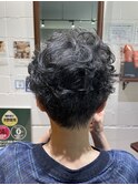 ショートのパーマ
