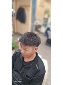 ベリーショート/ツイストパーマ