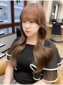 韓国ヘア レイヤーカット 顔周り 髪質改善 柏 縮毛矯正 学割U24