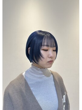 プリーク(preak) ブルーボブスタイル