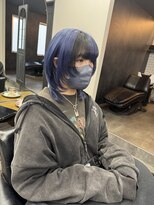 デフ(Def)&nbsp;ネイビー×ブラック