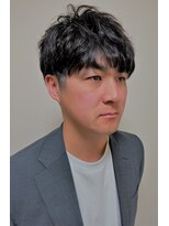 メンズウィル バイ スヴェンソン 京都スタジオ(MEN'S WILL by SVENSON) 2ブロックマッシュショート