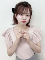 ハーフツイン　ボブヘアメ　渋谷ヘアメ　アイドルヘア