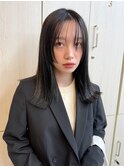 ストレートヘア