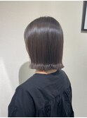コンパクトボブ×外ハネ