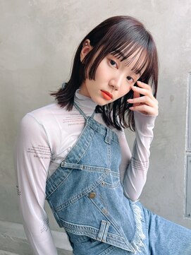 ロイド(Lloyd) 【Lloyd 大宮】くびれボブ×ダークグレー