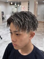 ダズルヘアーブラスト(DAZZLE hair BLAST)&nbsp;パイルツイスト/ホワイトメッシュ/ホワイトハイライト