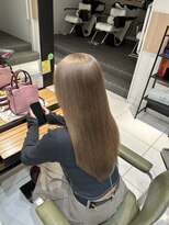 バサ ANNEX店(BASSA)&nbsp;ダブルカラー/ミルクティーベージュ/ハイトーン