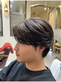 メンズフェザーパーマ