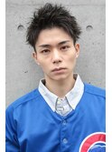メンズショート.アップバング.スパイキー　mizuno