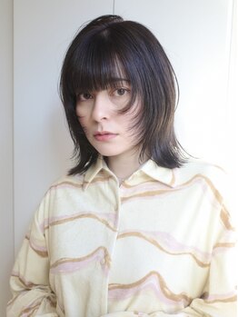 ノブレス ノアール(NOBLESSE NOIR)の写真/顔周りのスタイリングで印象チェンジ★定番ウルフやレイヤーカット、姫系styleも理想通りのクオリティに◎