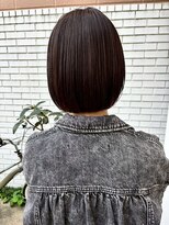 フェンヘアーアイス 中目黒(Fen.hair ici) 20代30代髪質改善カラーチョコレートブラウン透明感ボブ