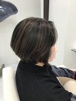 ヘアポジション 青森南佃(HAIR Position)&nbsp;ハイライト　白髪ぼかし