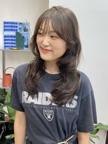 ヌヌ 渋谷 原宿 表参道(nunu)&nbsp;レイヤーカットトリートメント透明感カラーグレージュ