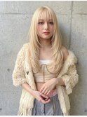 心斎橋/ハイトーン/ケアブリーチ/レイヤーカット