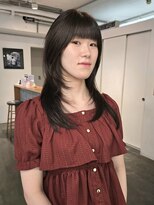 マカロニコースト(macaroni coast)&nbsp;上品レイヤー ロングレイヤー 暖色カラー ココアブラウン