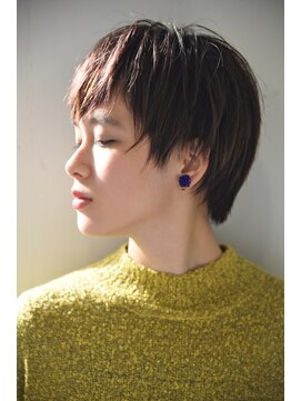 ユノ(juno) 【juno】外国人風☆ナチュラル透明感ベリーショート