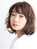 無造作カールのヘルシーレイヤーフレンチボブ2　神山賢司