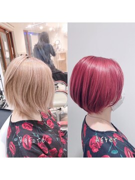 アッシュ 分倍河原店(Ash) ピンクショート