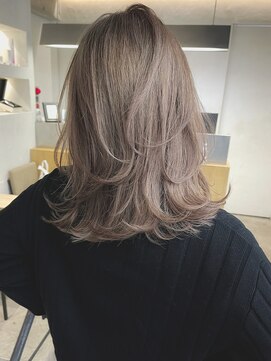 ウェイズ トウキョウ(Ways TOKYO) メルティカラー20代30代40代ブリーチなしグレージュコンマヘア