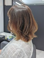 ジエクト 本店(The Ect)&nbsp;くびれミディ×インナーカラー×ゆるふわカール